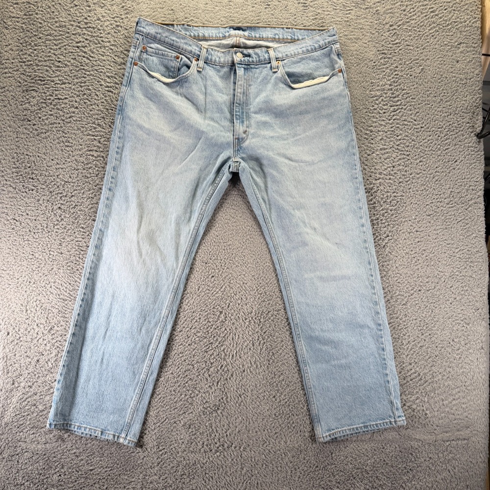Levi's 559 Jeans Men 40x30 Blue Cotton Denim Straight Leg Workwear Faded Stretch